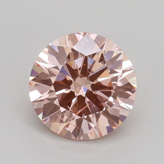 Lab-Grown ROUND Diamond - 1.53 Carat, Fancy Intense Pink Color, SI1 Clarity | Sustainable Luxury, Dazzling Brilliance | IGI | Certified LG536297789