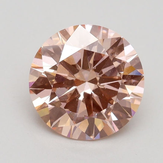 Lab-Grown ROUND Diamond - 2.01 Carat, Fancy Intense Pink Color, VS2 Clarity | Sustainable Luxury, Dazzling Brilliance | IGI | Certified LG538282750