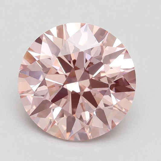 Lab-Grown ROUND Diamond - 1.85 Carat, Fancy Intense Pink Color, VVS2 Clarity | Sustainable Luxury, Dazzling Brilliance | IGI | Certified LG532245371