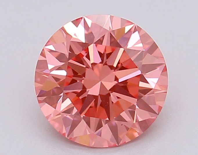 Lab-Grown ROUND Diamond - 1.04 Carat, Fancy Vivid Pink Color, VS1 Clarity | Sustainable Luxury, Dazzling Brilliance | IGI | Certified LG615366928