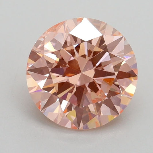 Lab-Grown ROUND Diamond - 2.02 Carat, Fancy Intense Pink Color, SI2 Clarity | Sustainable Luxury, Dazzling Brilliance | IGI | Certified LG539236461