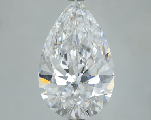 Lab-Grown PEAR Diamond - 5.02 Carats, D Color, VS1 Clarity - Sustainable Luxury and Dazzling Brilliance-IGI·Certified