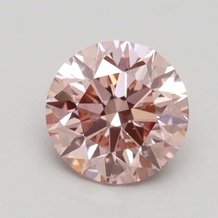 Lab-Grown ROUND Diamond - 0.91 Carat, Fancy Intense Pink Color, SI1 Clarity | Sustainable Luxury, Dazzling Brilliance | IGI | Certified LG534241828