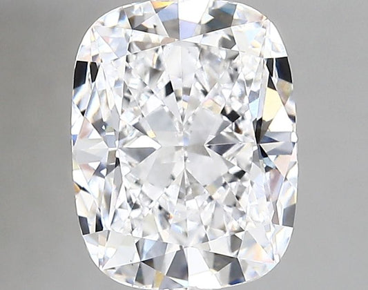 Lab-Grown CUSHION Diamond - 2.56 Carats, D Color, VS1 Clarity - Sustainable Luxury and Dazzling Brilliance-GIA·Certified