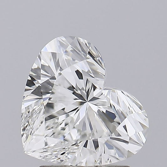 Lab-Grown HEART Diamond - 2.04 Carats, F Color, VS1 Clarity - Sustainable Luxury and Dazzling Brilliance-IGI·Certified