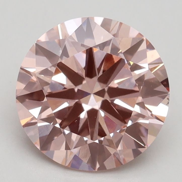 Lab-Grown ROUND Diamond - 2 Carat, Fancy Intense Pink Color, VS1 Clarity | Sustainable Luxury, Dazzling Brilliance | IGI | Certified LG538278927