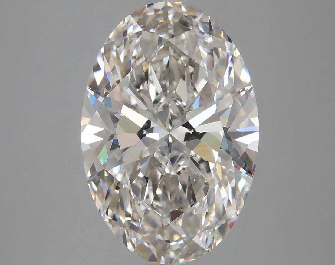 Lab-Grown OVAL Diamond - 4.02 Carats, H Color, VVS2 Clarity - Sustainable Luxury and Dazzling Brilliance-IGI·Certified