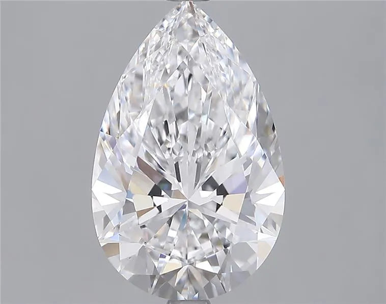 Lab-Grown Pear Diamond - 4.5 Carats, E Color, VS1 Clarity - Sustainable Luxury and Dazzling Brilliance-IGI·Certified