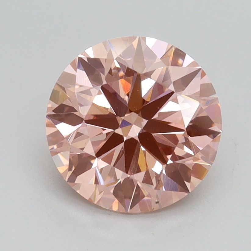 Lab-Grown ROUND Diamond - 1.74 Carat, Fancy Intense Pink Color, VS1 Clarity | Sustainable Luxury, Dazzling Brilliance | IGI | Certified LG538278997