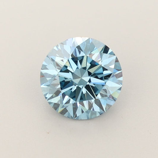 Lab-Grown ROUND Diamond - 1.81 Carat, Fancy Vivid Blue Color, VS1 Clarity | Sustainable Luxury, Dazzling Brilliance | IGI | Certified LG546210429