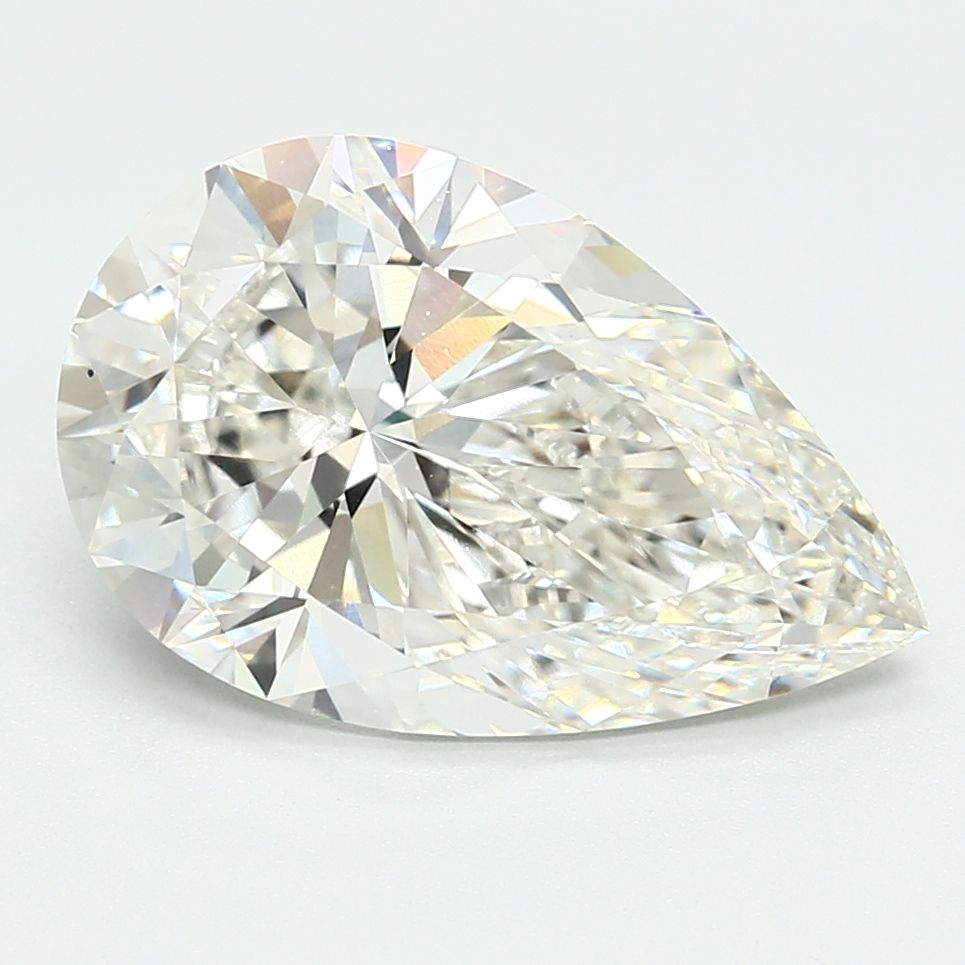 Lab-Grown PEAR Diamond - 5.54 Carats, F Color, VS1 Clarity - Sustainable Luxury and Dazzling Brilliance-IGI·Certified