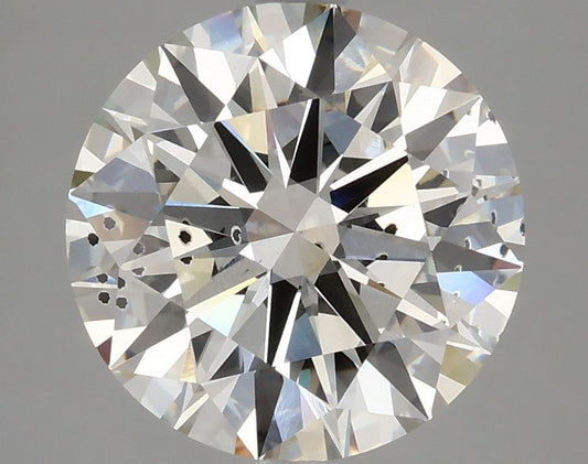 Lab-Grown ROUND Diamond - 4.12 Carats, H Color, SI2 Clarity - Sustainable Luxury and Dazzling Brilliance-IGI·Certified