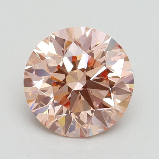 Lab-Grown ROUND Diamond - 1.5 Carat, Fancy Intense Pink Color, VS1 Clarity | Sustainable Luxury, Dazzling Brilliance | IGI | Certified LG539236543