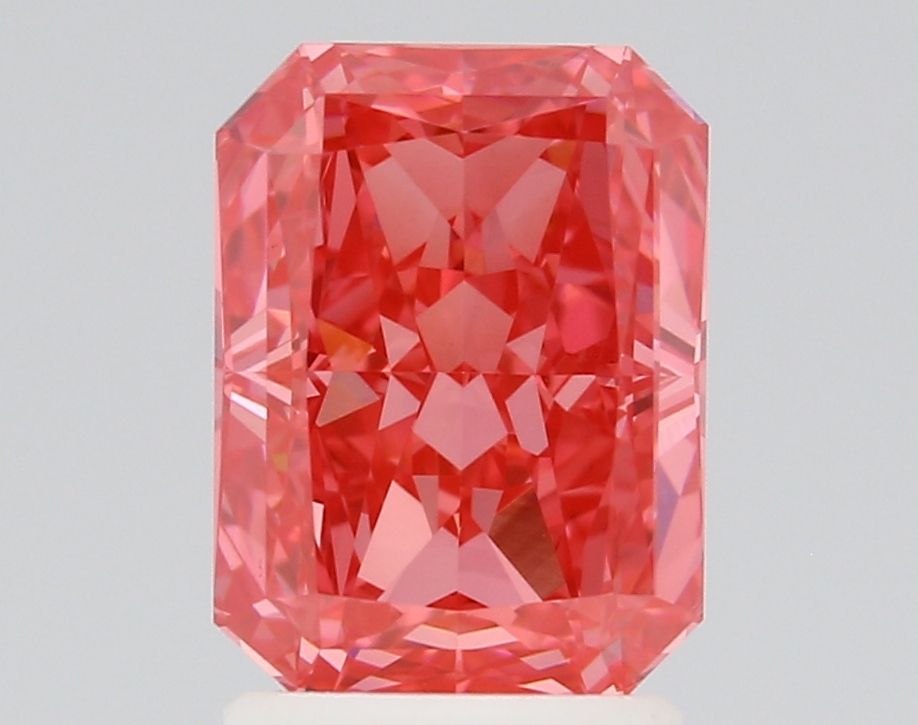 Lab-Grown RADIANT Diamond - 2.1 Carat, Fancy Vivid Pink Color, VVS2 Clarity | Sustainable Luxury, Dazzling Brilliance | IGI | Certified LG643446077