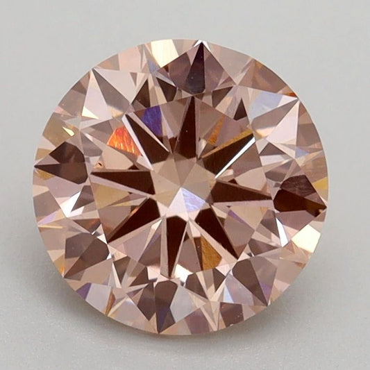 Lab-Grown ROUND Diamond - 1.81 Carat, Fancy Intense Pink Color, VS1 Clarity | Sustainable Luxury, Dazzling Brilliance | IGI | Certified LG534242930