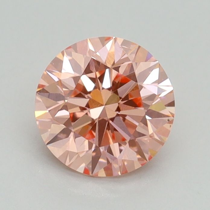 Lab-Grown ROUND Diamond - 0.91 Carat, Fancy Intense Pink Color, VS2 Clarity | Sustainable Luxury, Dazzling Brilliance | IGI | Certified LG539238252