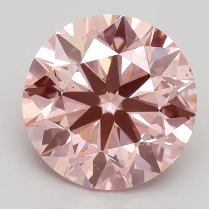 Lab-Grown ROUND Diamond - 1.82 Carat, Fancy Intense Pink Color, VS2 Clarity | Sustainable Luxury, Dazzling Brilliance | IGI | Certified LG528226574