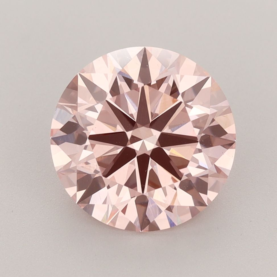 Lab-Grown ROUND Diamond - 3.04 Carat, Fancy Intense Pink Color, VS1 Clarity | Sustainable Luxury, Dazzling Brilliance | IGI | Certified LG607328935