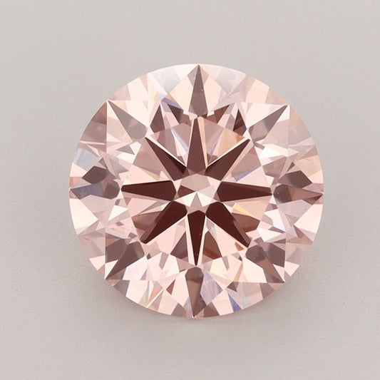 Lab-Grown ROUND Diamond - 3.04 Carat, Fancy Intense Pink Color, VS1 Clarity | Sustainable Luxury, Dazzling Brilliance | IGI | Certified LG607328935