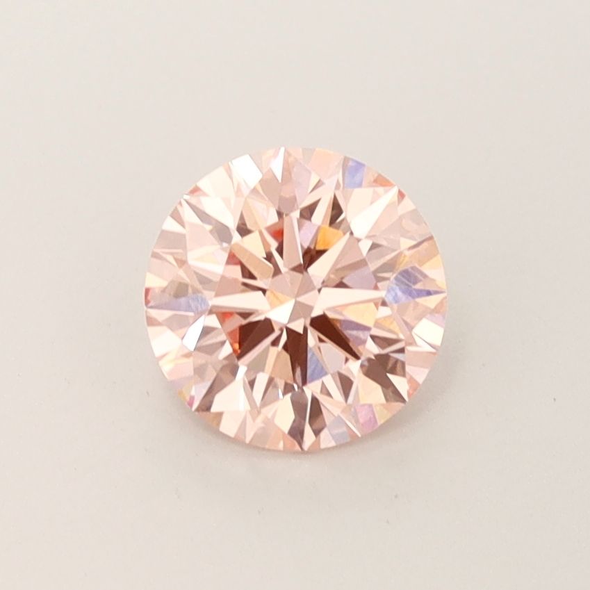 Lab-Grown ROUND Diamond - 1.55 Carat, Fancy Vivid Pink Color, VS1 Clarity | Sustainable Luxury, Dazzling Brilliance | IGI | Certified LG563233275