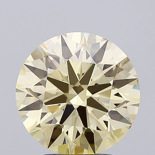 Lab-Grown ROUND Diamond - 2.67 Carat, Fancy Intense Yellow Color, VS1 Clarity | Sustainable Luxury, Dazzling Brilliance | IGI | Certified LG624415232