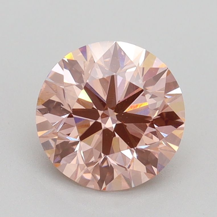 Lab-Grown ROUND Diamond - 1.35 Carat, Fancy Intense Pink Color, VS2 Clarity | Sustainable Luxury, Dazzling Brilliance | IGI | Certified LG538281634