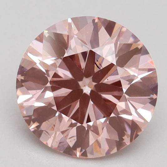 Lab-Grown ROUND Diamond - 1.8 Carat, Fancy Intense Pink Color, SI1 Clarity | Sustainable Luxury, Dazzling Brilliance | IGI | Certified LG528225822