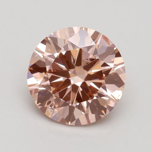 Lab-Grown ROUND Diamond - 1.56 Carat, Fancy Intense Pink Color, SI1 Clarity | Sustainable Luxury, Dazzling Brilliance | IGI | Certified LG538282796