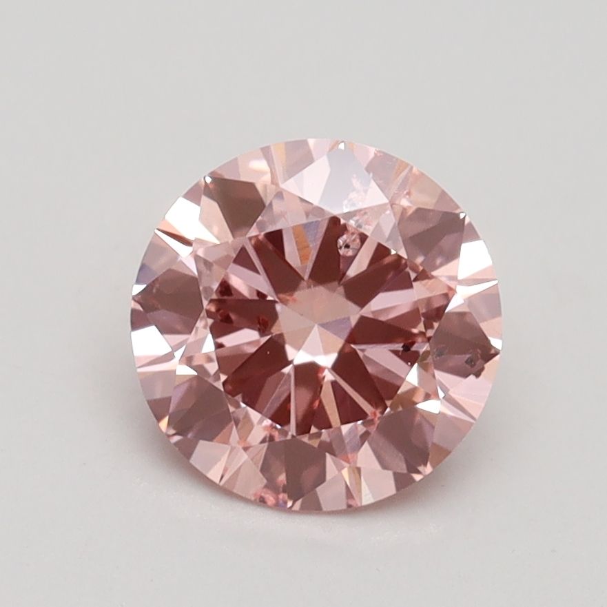 Lab-Grown ROUND Diamond - 1.32 Carat, Fancy Intense Pink Color, SI2 Clarity | Sustainable Luxury, Dazzling Brilliance | IGI | Certified LG539238635