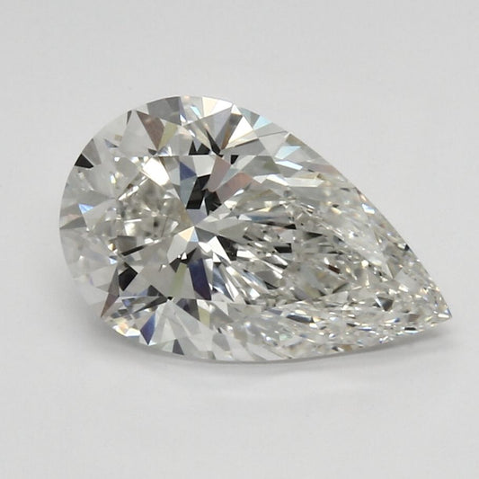 Lab-Grown PEAR Diamond - 2.14 Carats, G Color, VVS2 Clarity - Sustainable Luxury and Dazzling Brilliance-IGI·Certified