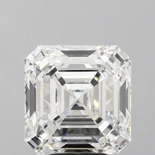 Lab-Grown Asscher Diamond - 6.63 Carats, E Color, VVS2 Clarity - Sustainable Luxury and Dazzling Brilliance-IGI·Certified