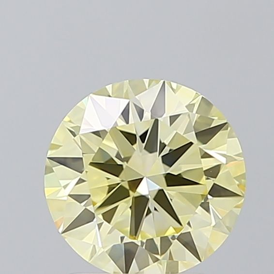 Lab-Grown ROUND Diamond - 1.5 Carat, Fancy Intense Yellow Color, VVS1 Clarity | Sustainable Luxury, Dazzling Brilliance | IGI | Certified LG604395807