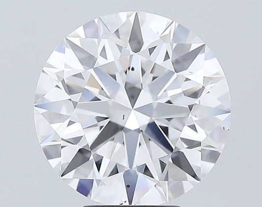 Lab-Grown Round Diamond - 5.75 Carat, F Color, VS2 Clarity | Sustainable Luxury, Dazzling Brilliance | IGI | Certified LG600325087