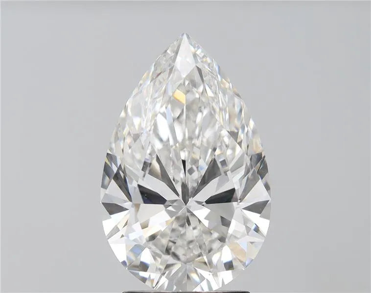 Lab-Grown Pear Diamond - 4.02 Carats, F Color, VS1 Clarity - Sustainable Luxury and Dazzling Brilliance-IGI·Certified