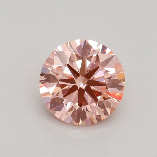 Lab-Grown ROUND Diamond - 1.05 Carat, Fancy Vivid Pink Color, SI2 Clarity | Sustainable Luxury, Dazzling Brilliance | IGI | Certified LG536297808