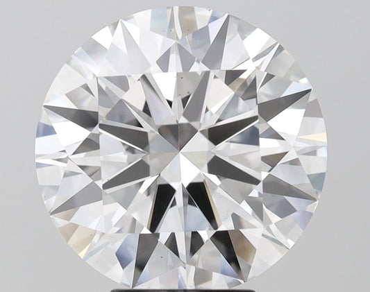 Lab-Grown Round Diamond - 6.08 Carat, F Color, VS2 Clarity | Sustainable Luxury, Dazzling Brilliance | IGI | Certified LG626416957