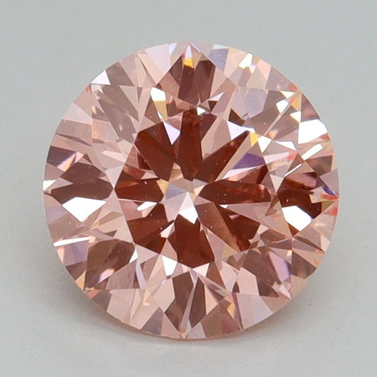 Lab-Grown ROUND Diamond - 1.81 Carat, Fancy Intense Pink Color, VS2 Clarity | Sustainable Luxury, Dazzling Brilliance | IGI | Certified LG536298394