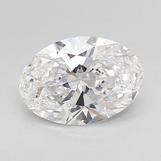 Lab-Grown OVAL Diamond - 1.29 Carats, D Color, VVS1 Clarity - Sustainable Luxury and Dazzling Brilliance-IGI·Certified