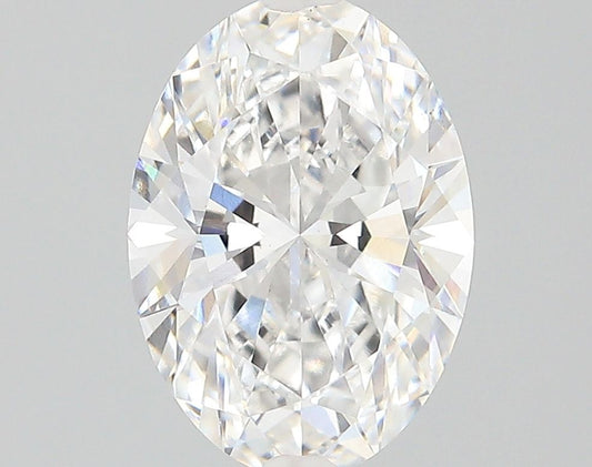 Lab-Grown OVAL Diamond - 2.56 Carats, E Color, VS2 Clarity - Sustainable Luxury and Dazzling Brilliance-GIA·Certified