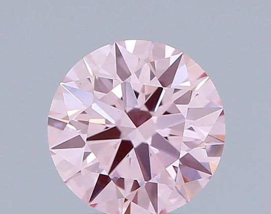 Lab-Grown ROUND Diamond - 1.21 Carat, Fancy Intense Pink Color, VS1 Clarity | Sustainable Luxury, Dazzling Brilliance | IGI | Certified LG637438973