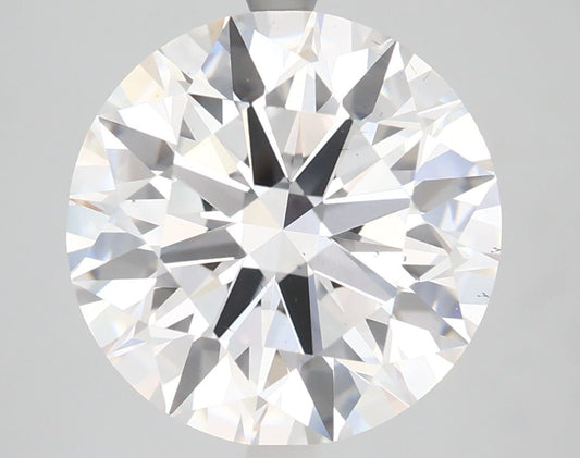 Lab-Grown Round Diamond - 6 Carat, F Color, VS2 Clarity | Sustainable Luxury, Dazzling Brilliance | IGI | Certified LG631410119