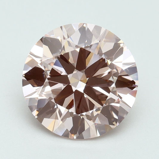 Lab-Grown ROUND Diamond - 3.19 Carat, Fancy Intense Pink Color, VS1 Clarity | Sustainable Luxury, Dazzling Brilliance | IGI | Certified LG616416807