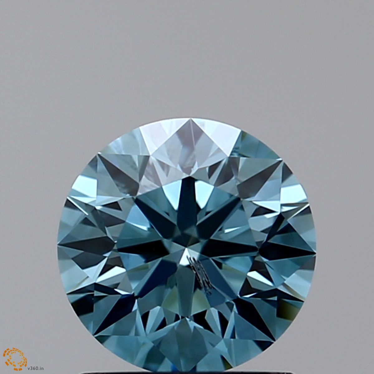 Lab-Grown ROUND Diamond - 1.01 Carat, Fancy Green Color, SI2 Clarity | Sustainable Luxury, Dazzling Brilliance | IGI | Certified LG10989711