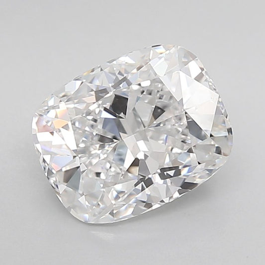 Lab-Grown CUSHION Diamond - 2.67 Carats, D Color, VVS1 Clarity - Sustainable Luxury and Dazzling Brilliance-IGI·Certified