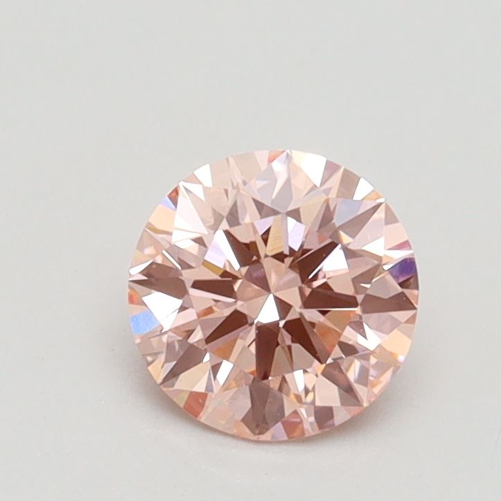 Lab-Grown ROUND Diamond - 0.65 Carat, Fancy Intense Pink Color, VS1 Clarity | Sustainable Luxury, Dazzling Brilliance | IGI | Certified LG538282668