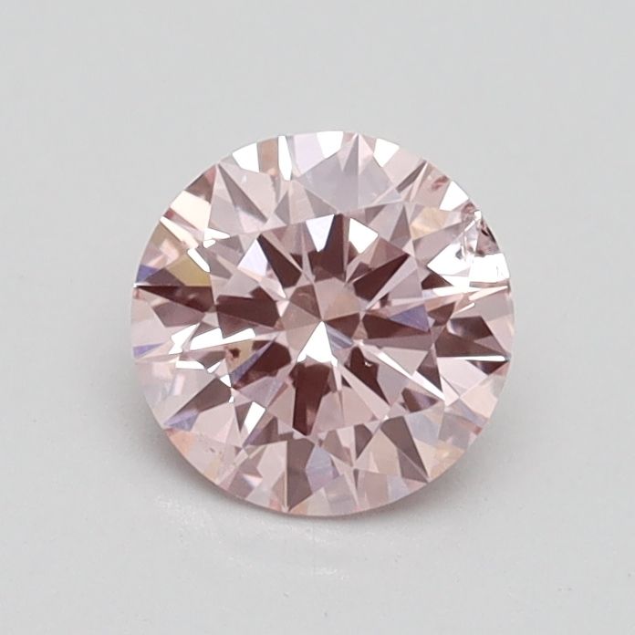 Lab-Grown ROUND Diamond - 0.65 Carat, Fancy Intense Pink Color, SI2 Clarity | Sustainable Luxury, Dazzling Brilliance | IGI | Certified LG528230469