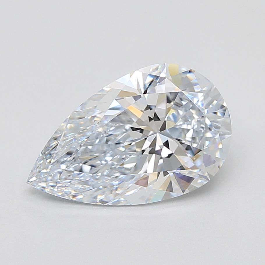 Lab-Grown PEAR Diamond - 4.53 Carats, F Color, VVS2 Clarity - Sustainable Luxury and Dazzling Brilliance-IGI·Certified