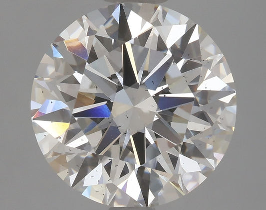 Lab-Grown ROUND Diamond - 3.15 Carats, G Color, SI2 Clarity - Sustainable Luxury and Dazzling Brilliance-IGI·Certified