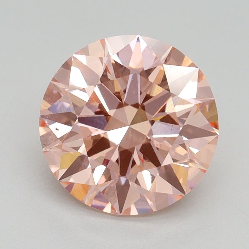 Lab-Grown ROUND Diamond - 2.03 Carat, Fancy Intense Pink Color, VS2 Clarity | Sustainable Luxury, Dazzling Brilliance | IGI | Certified LG536297249