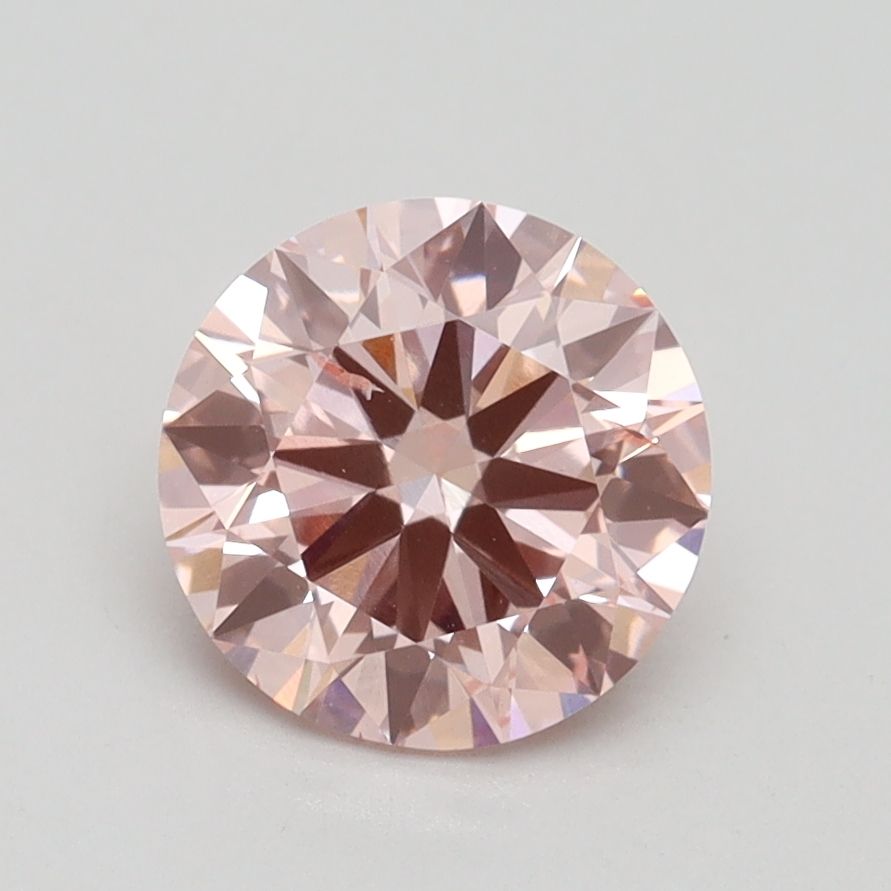 Lab-Grown ROUND Diamond - 1.5 Carat, Fancy Intense Pink Color, SI1 Clarity | Sustainable Luxury, Dazzling Brilliance | IGI | Certified LG538279081